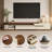 Tressler Wood Extendable TV Stand, Media Console With 3 Drawers & 1 Storge, Pre-Assembly