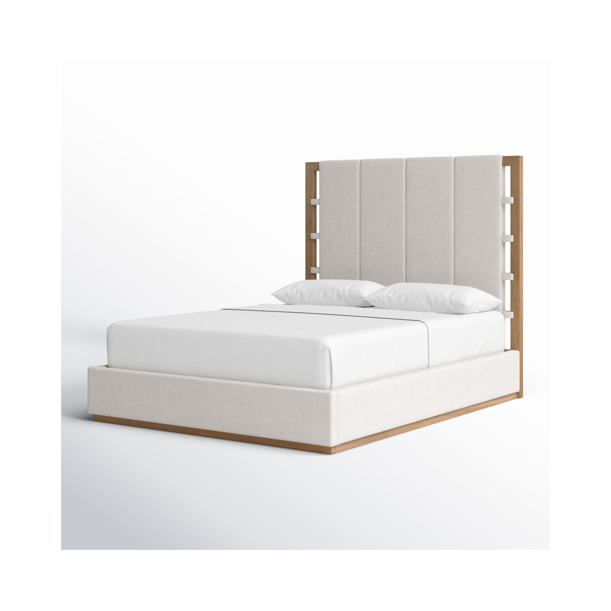 Pava King Upholstered Standard Bed, Queen
