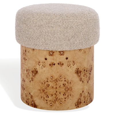  Cooper 16" Burl Ottoman