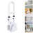Bathtub Grab Bar Safety Rail Adjustable Shower Handle Locking Clamp 330Lbs Adjustable Height