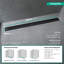 Hansgrohe RainDrain Match Trim Zero/ Tile 39 3/8" with Height Adjustable Frame-1727510989