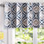 Mullan Geometric Tailored Window Valance
