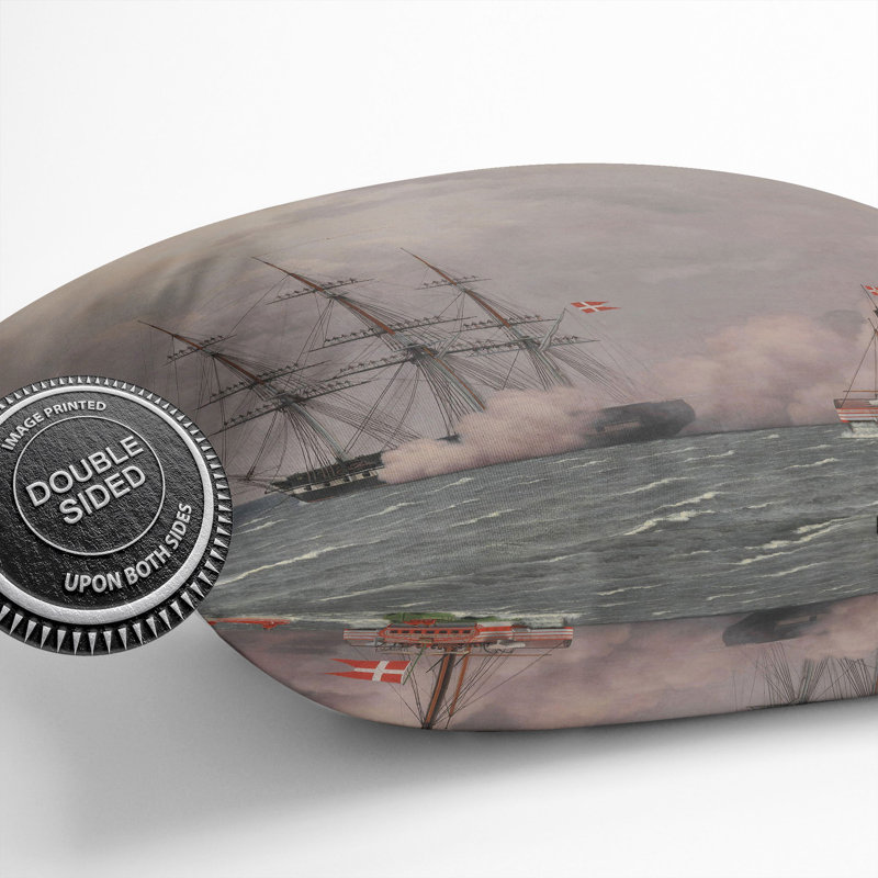 Square Cushion, 55cm H x 55cm W x 20cm D, Grey