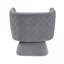 Fauteuil d'appoint pivotant Diamond Stitched-2642868