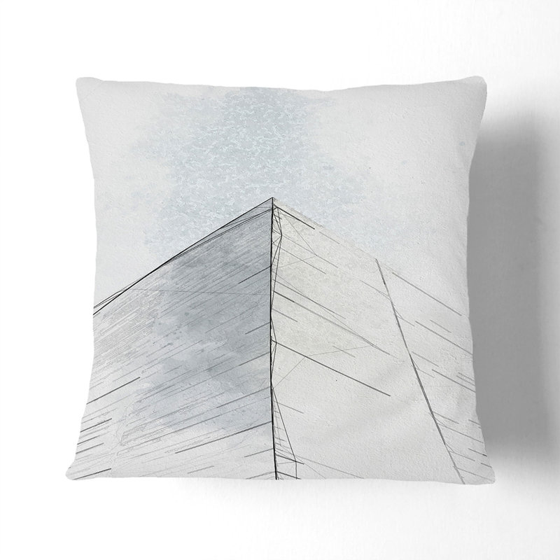 Square Throw Cushion, 55cm H x 55cm W x 20cm D