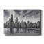  «Chicago - Charcoal Dessin» par Rey Klimt, art mural sur toile, 60 po x 40 po-1404982778