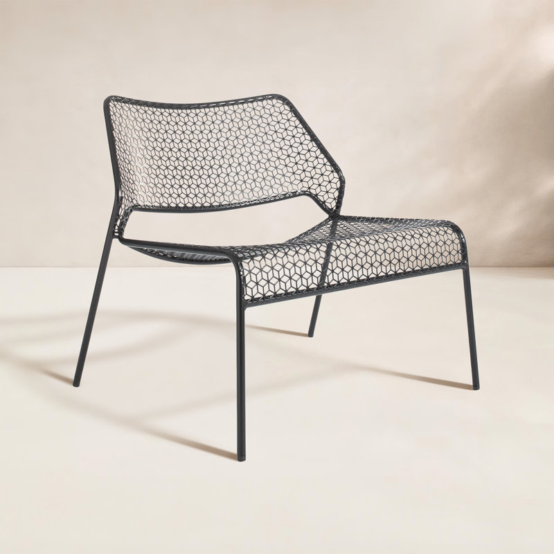 Hot Mesh Lounge Chair, Black