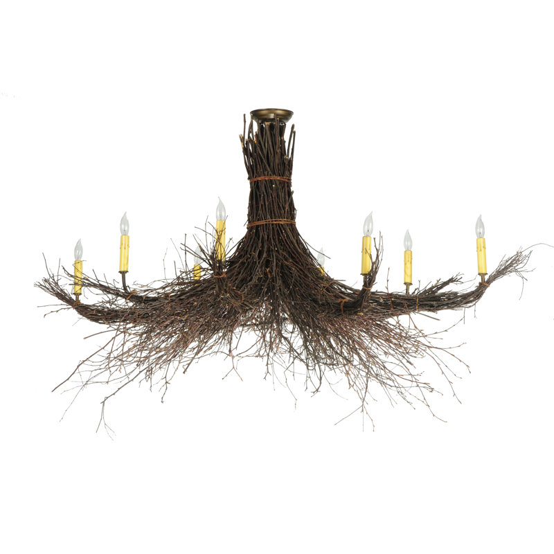 Rustic Lodge 8 - Light Chandelier