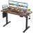 STARY Electric Standing Desk Adjustable Height Sit Stand Home Office Desk With Splice Board-1393059092-1393059094
