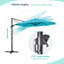 Parasol en porte-à-faux 11 'Bevins-730251393