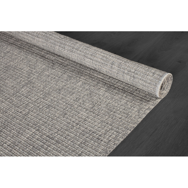 Tapis d'intérieur gris Nadene, Rectangle 5 pi x 7 pi