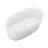 Bellentin 61.4'' x 31.2'' Freestanding Soaking Solid Surface Bathtub