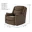 Fauteuil inclinable mural Hercules-1442198240