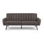 Fortier 3 Seater Velvet Sofa Bed-971234523