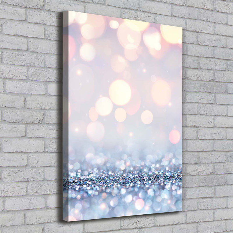 Shiny Background - Wrapped Canvas Print