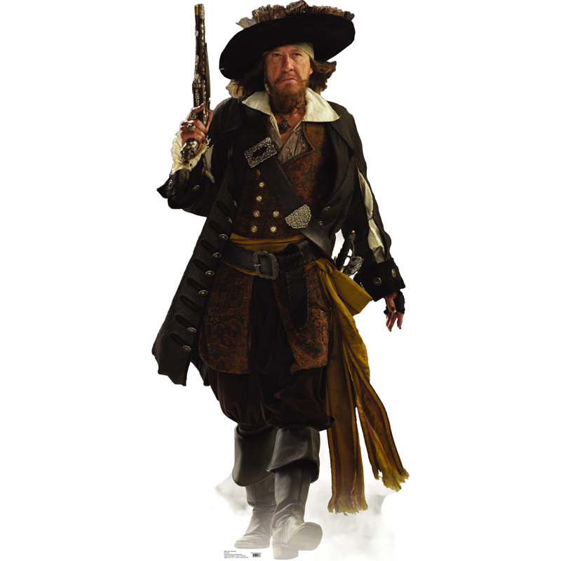 Pirates of the Caribbean - Captain Barbossa Life-Size Cardboard Stand-Up