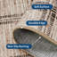 Rectangle Geometric and Plaid Area Rug-1290902425-1290902428