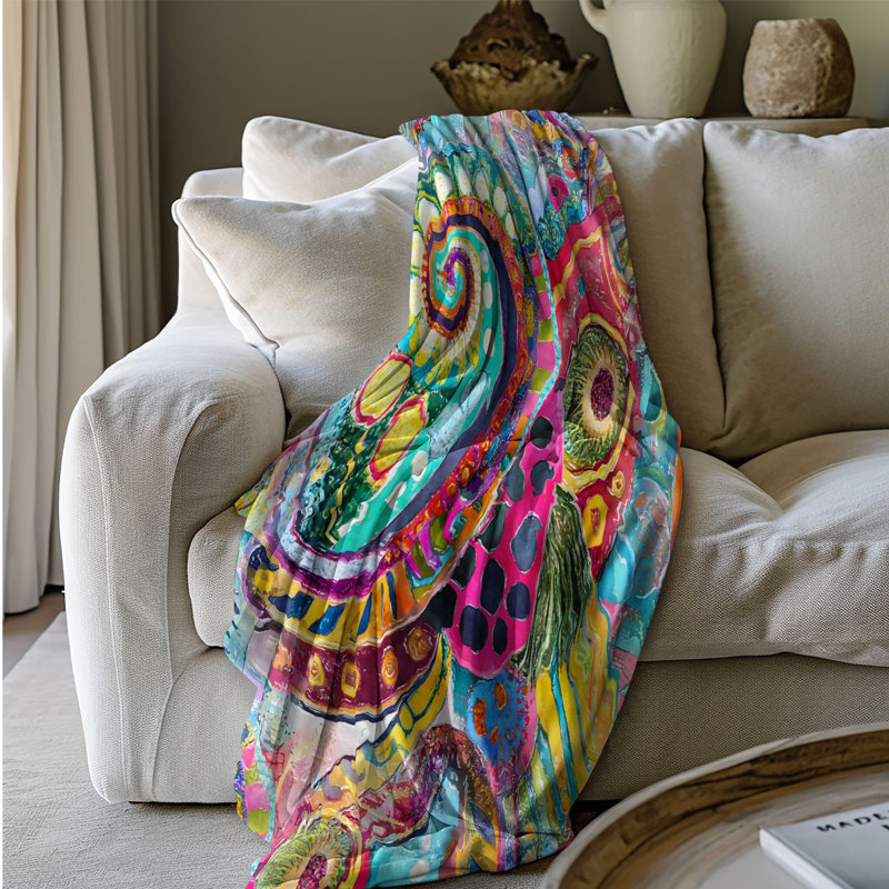 Throw Blanket, 60" W x 80" L