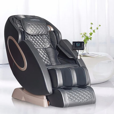 Faux Leather Heated Massage Chair