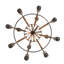 Lustre 12 lumières 66 po