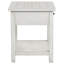 Table de bout en bois vieilli 1 tiroir avec tablette Castleton-958147669-958147675
