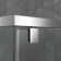 Prism 40" W x 40" D x 74.75" H Frameless Neo-Angle Reversible Shower Kit with Towel Bar and Base Included