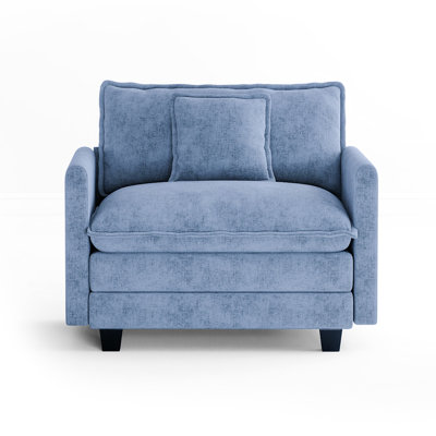 Mancilla 111.5" Chenille Modular Sectional Sofa