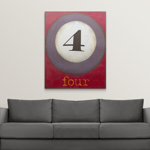 « iv », reproduction d’impression jennifer Graphic Pool, H 30 po x l 24 po x P 1,5 po, Toile