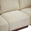 V Shaped Boucle Modular Sectional Sofa with Ottoman-1363932880-1363932895