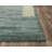 Abstract Handmade Tufted Wool Area Rug in Teal-68439584