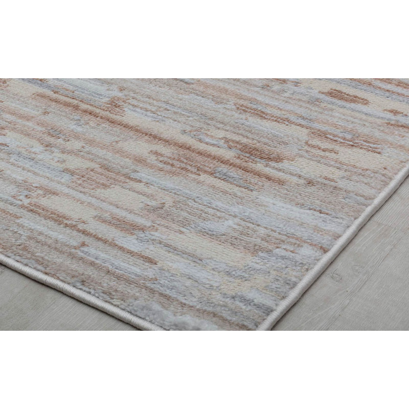Tapis orange Juliette Vintage Ice, Rectangle 5 pi 3 po x 7 pi