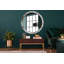 Huldar Glass Flat Wall Mirror