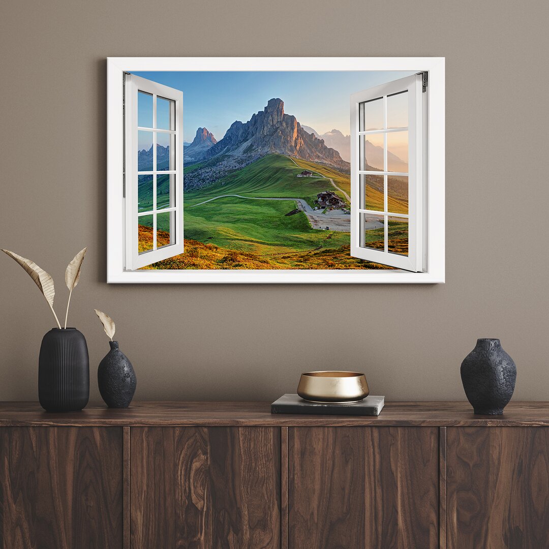 Fotodruck Rocky Mountain Fenster