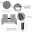 Herrman Metal Outdoor Bench