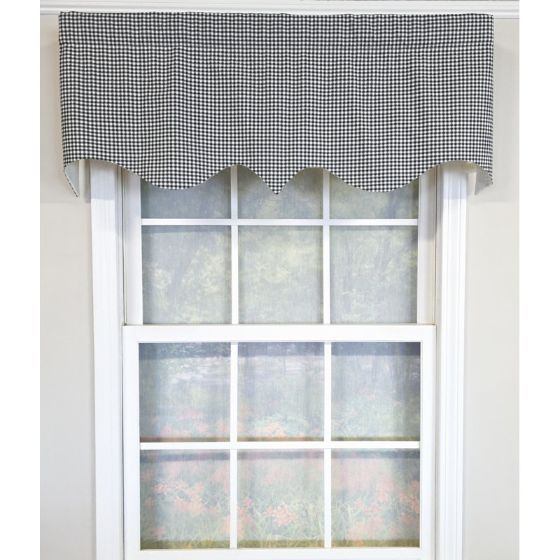 Gingham Regal Valance