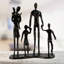 FAMILY 5 OUTING Iron Figurine 18cm-92166427