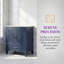 Meuble-lavabo 60 po avec lavabo double, 2 armoires et tiroirs, rangement spacieux