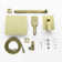 Pressure Balanced Complete Shower System with Rough-in Valve