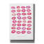 Epic Graffiti 'Kiss Me Quick Pink'  by Mercedes Lopez Charro Canvas Wall Art, 40" x 60"
