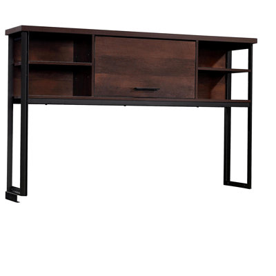 Huche avec porte barrister, finition brune