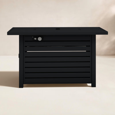 Casselton Rectangle Fire Pit Table