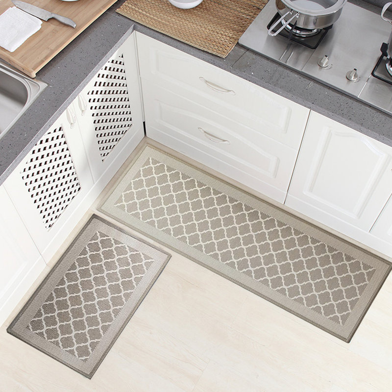 Tapis de cuisine Denitta, Beige