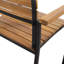 Chaise en bois et métal Laris