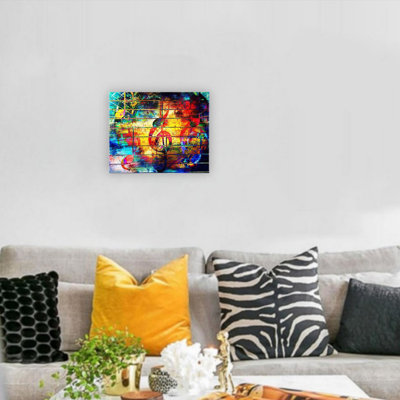 Art mural sur toile 12 "x 16"