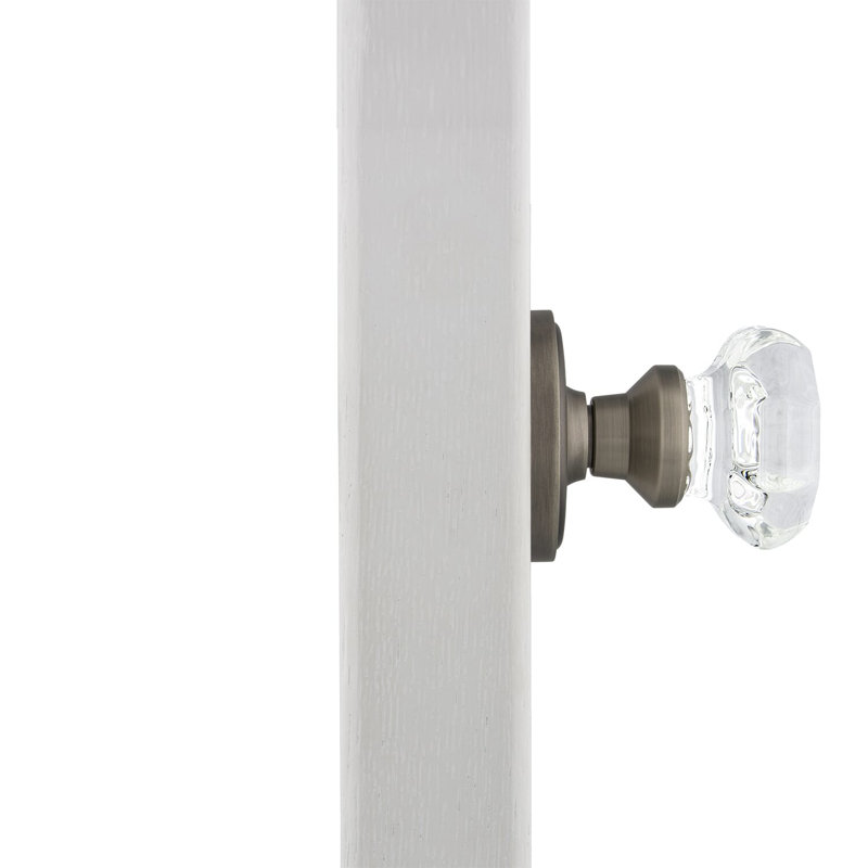 Classic Rosette with Waldorf Door Knob, Timeless Bronze