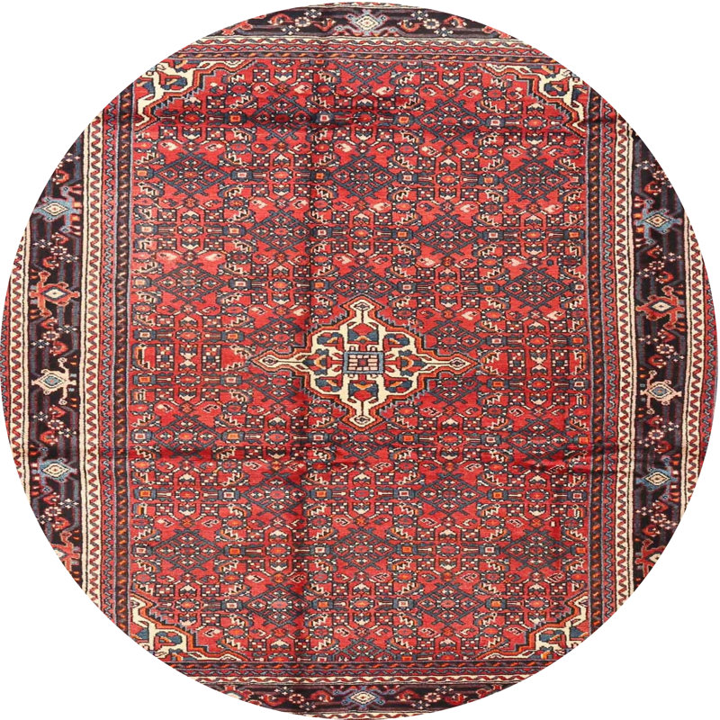 Oriental Indoor Rug, Round 5'