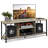 TV Stand up to 65 Inch TV, 55" Entertainment Center, Industrial TV Console with Open Storage Shelf-879999761