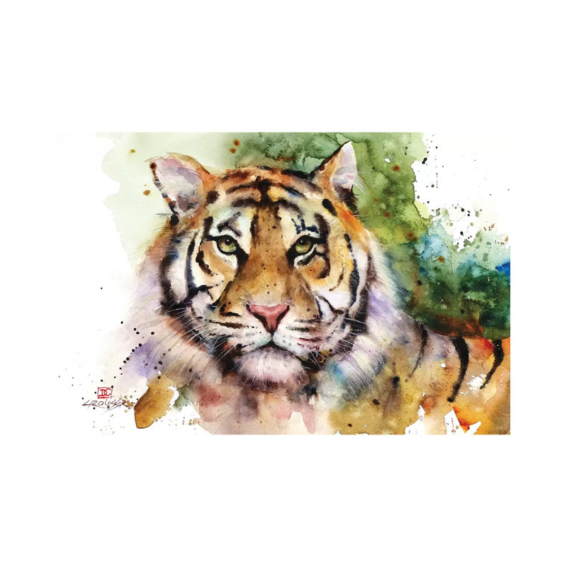 Majestic by Dean Crouser - Floater Frame Painting on Canvas, 66.04 cm H x 45.72 cm W x 1.91 cm D, Wrapped Canvas