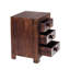 Cicero 42cm W Solid Wood Bedside Table