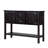 Sideboard Console Table With 2 Drawers And Cabinets And Bottom Shelf, Retro Style Storage Dining Buffet Server Cabinet